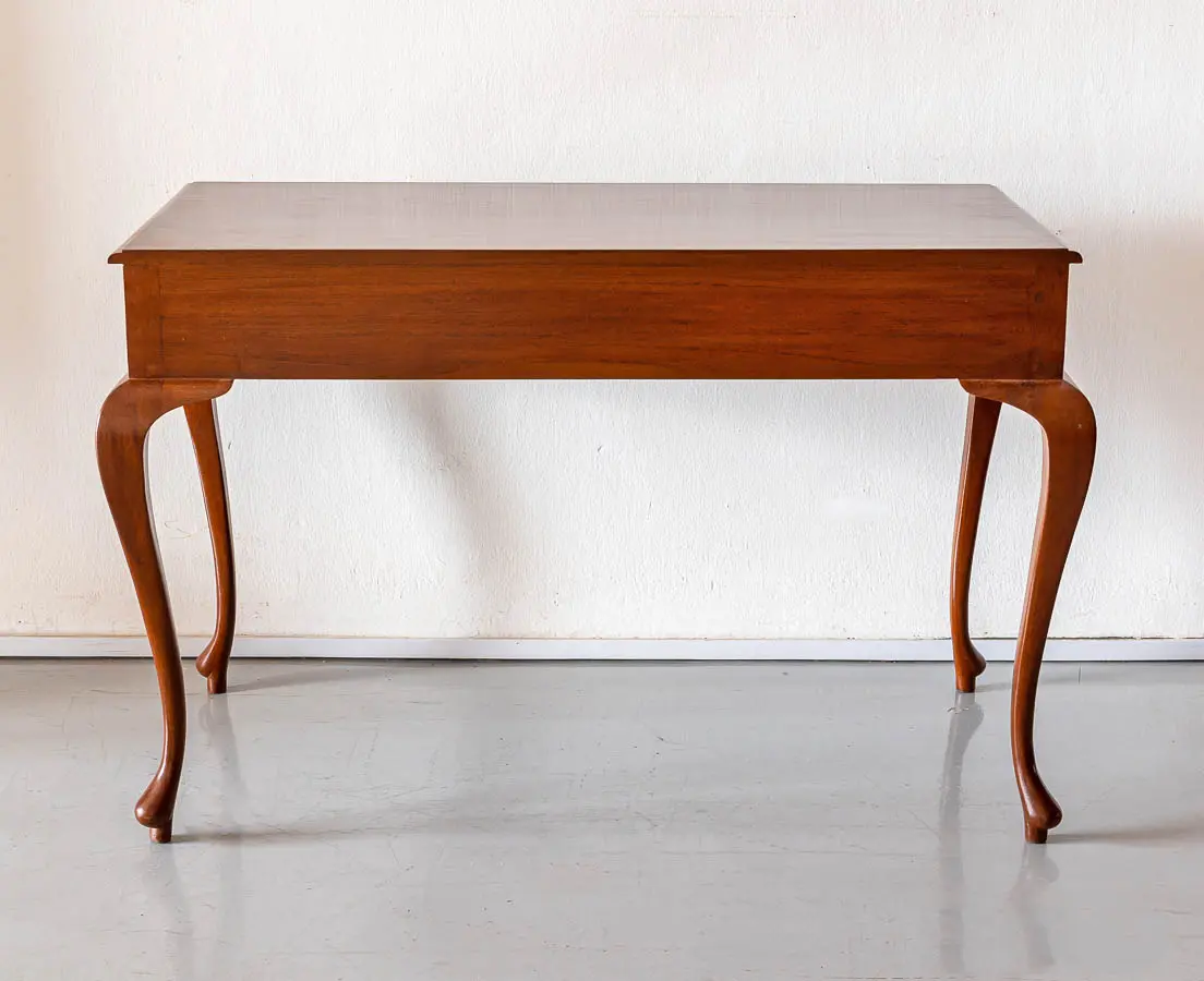 British Colonial Teakwood Writing Table - The Past Perfect Collection - Singapore