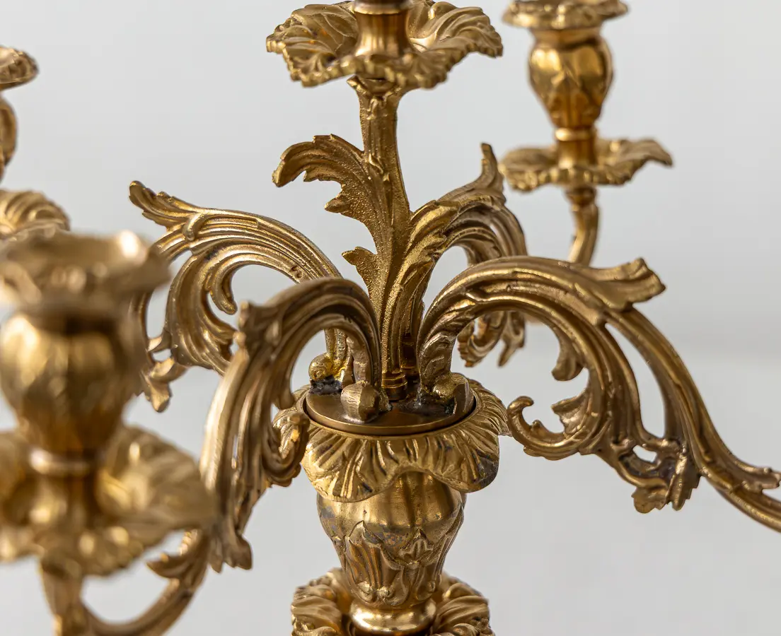 Vintage Brass Candelabra