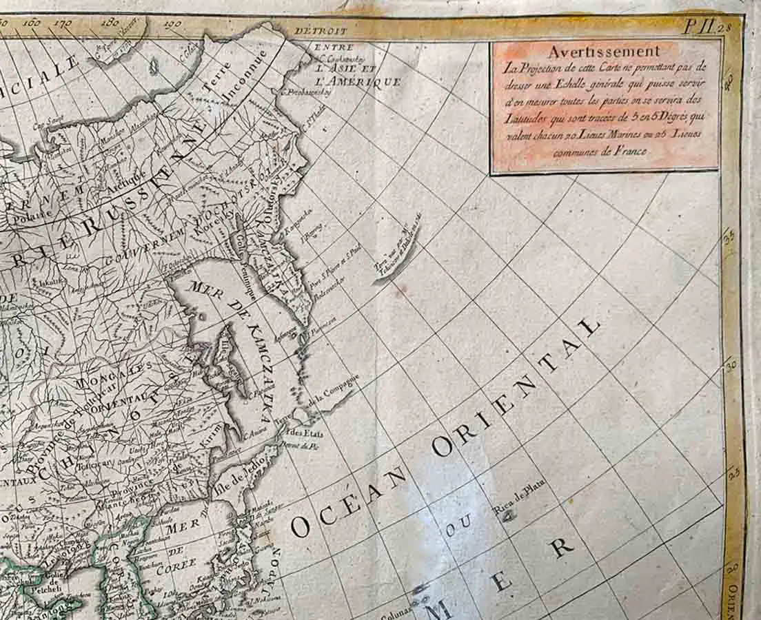 Antique Map - Asia - Paolo Santini 1784 - The Past Perfect Collection - Singapore