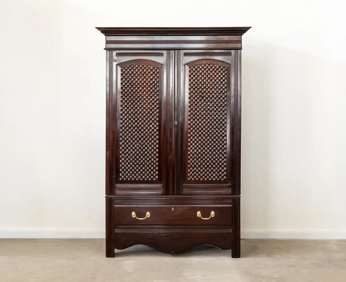 Portuguese Rosewood Cupboard
