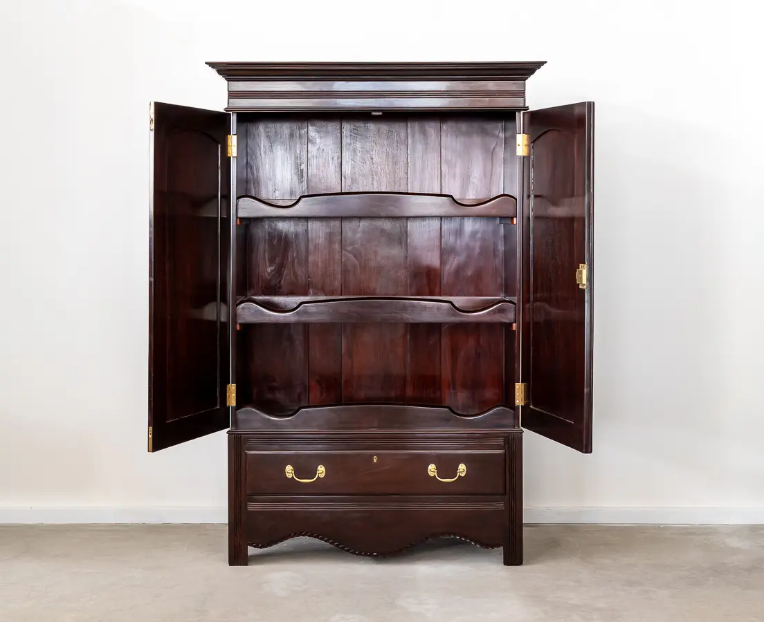 Portuguese Rosewood Cupboard