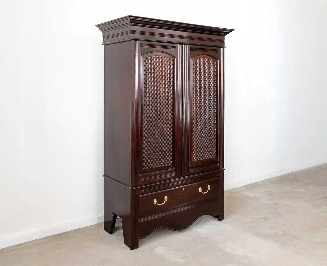 Portuguese Rosewood Cupboard