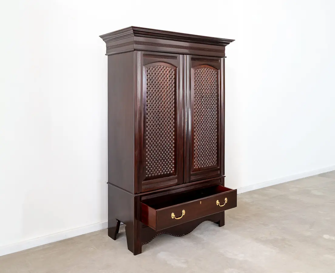 Portuguese Rosewood Cupboard