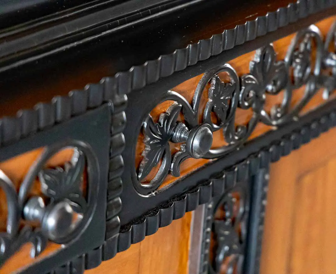 Dutch Colonial Satinwood & Ebony Cupboard - The Past Perfect Collection - Singapore