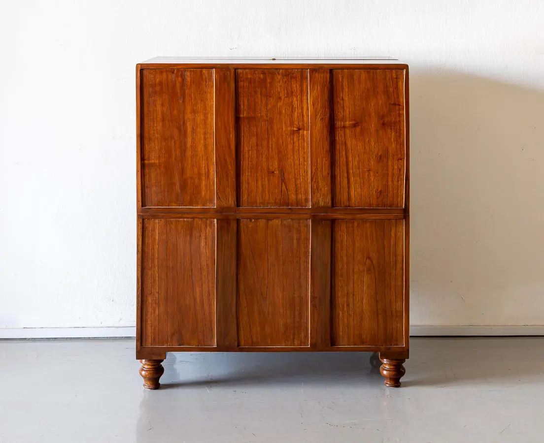 Antique Camphor Secretaire Chest of Drawers - The Past Perfect Collection - Singapore