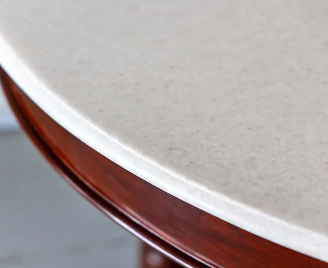 Antique Mahogany Marble Topped Table - The Past Perfect Collection - Singapore