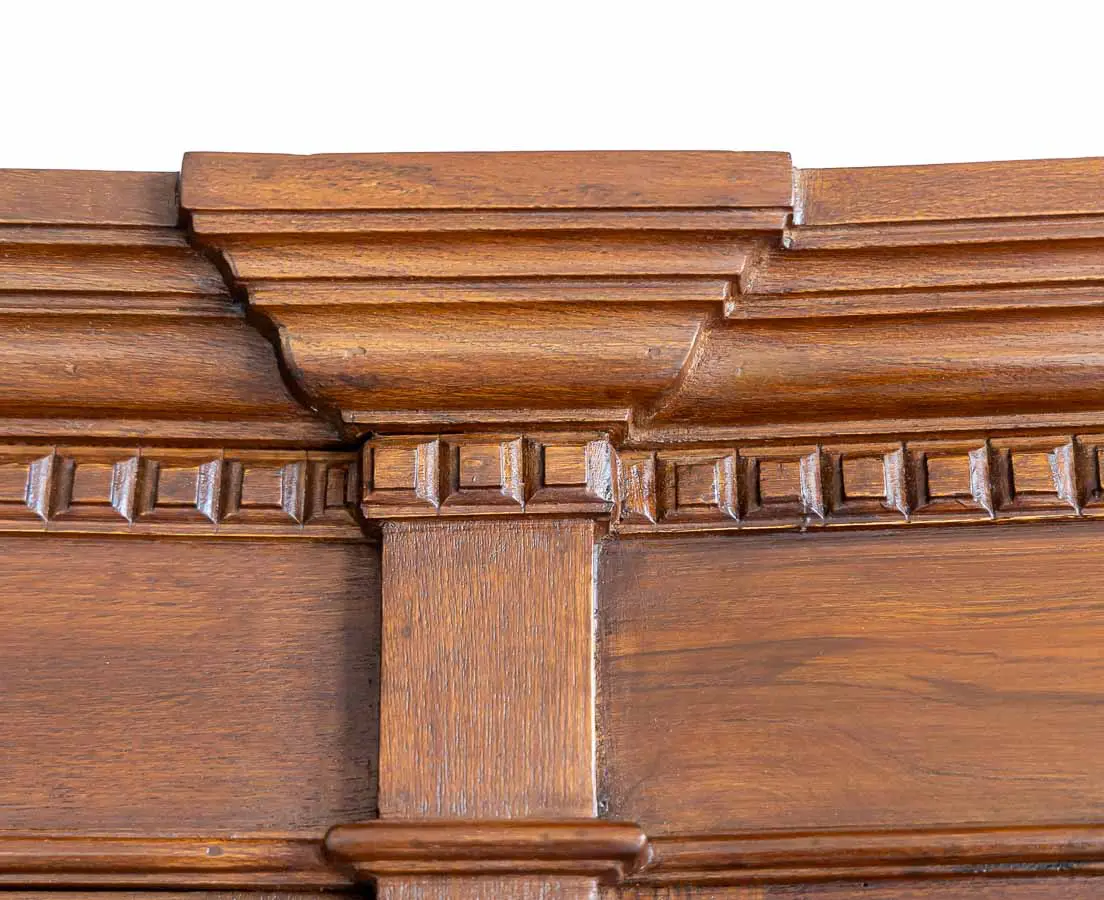 Teakwood Glass Front Cabinet - The Past Perfect Collection - Singapore