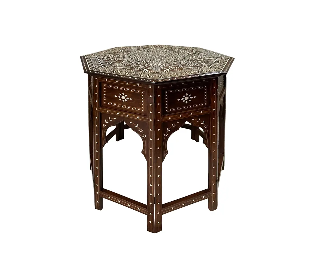 Rosewood Hoshiarpur Inlay Table
