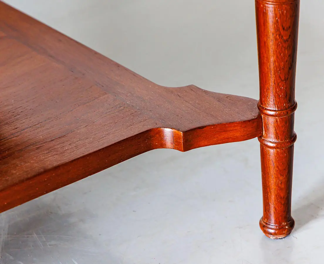Antique tables - British Colonial Teakwood Coffee Table - The Past Perfect Collection - Singapore