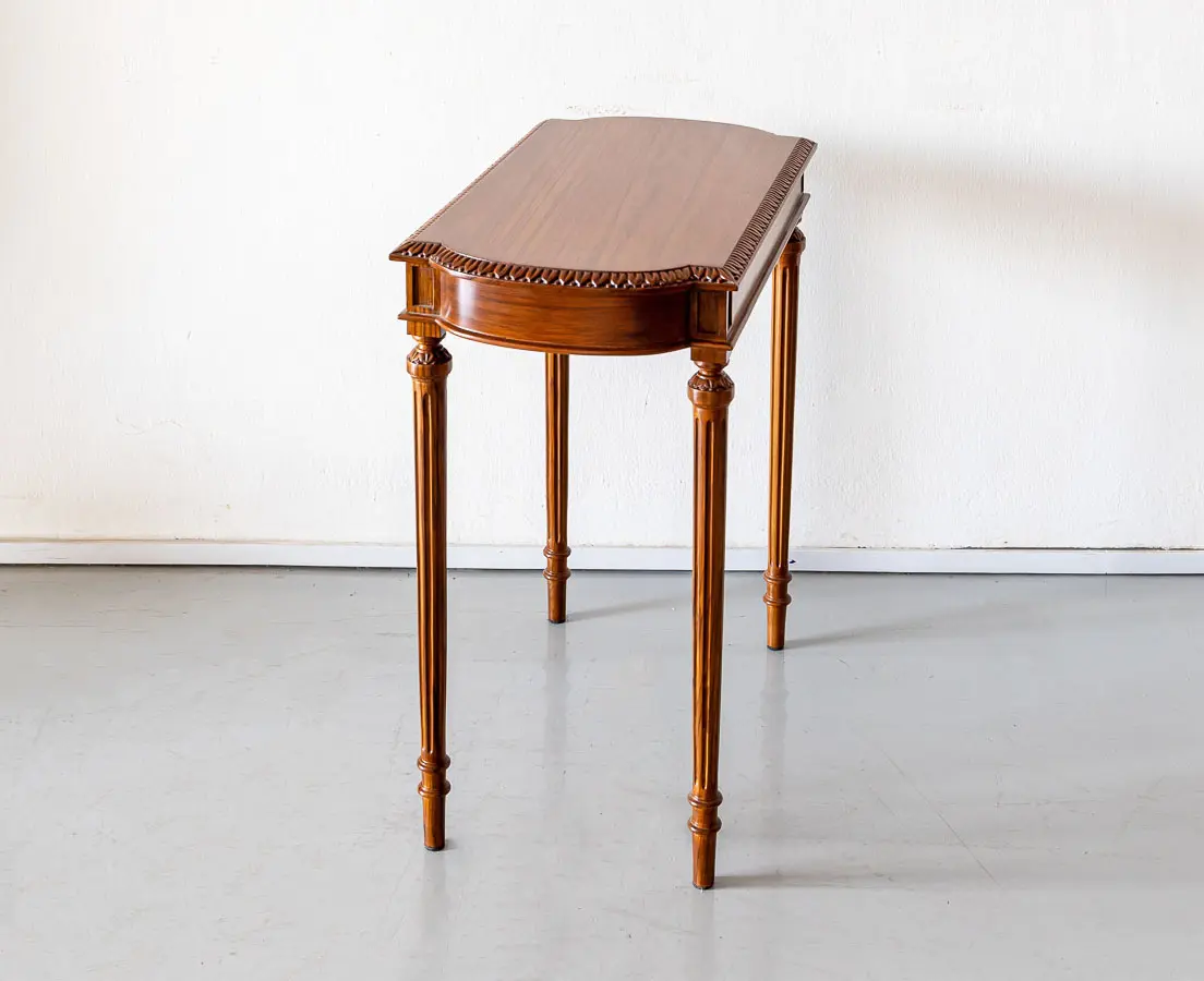 British Colonial Teakwood Occasional Table - The Past Perfect Collection - Singapore