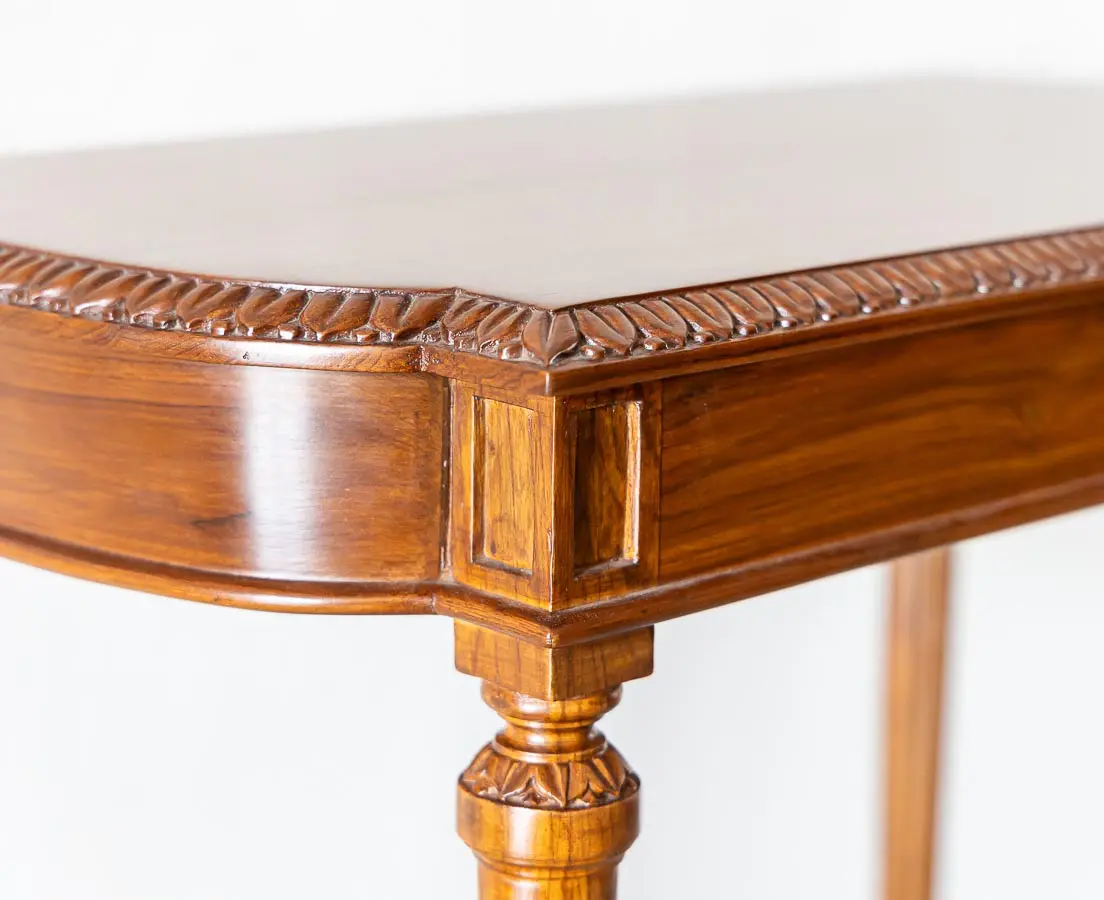 British Colonial Teakwood Occasional Table - The Past Perfect Collection - Singapore