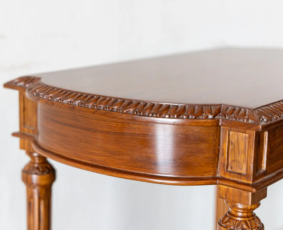 British Colonial Teakwood Occasional Table - The Past Perfect Collection - Singapore