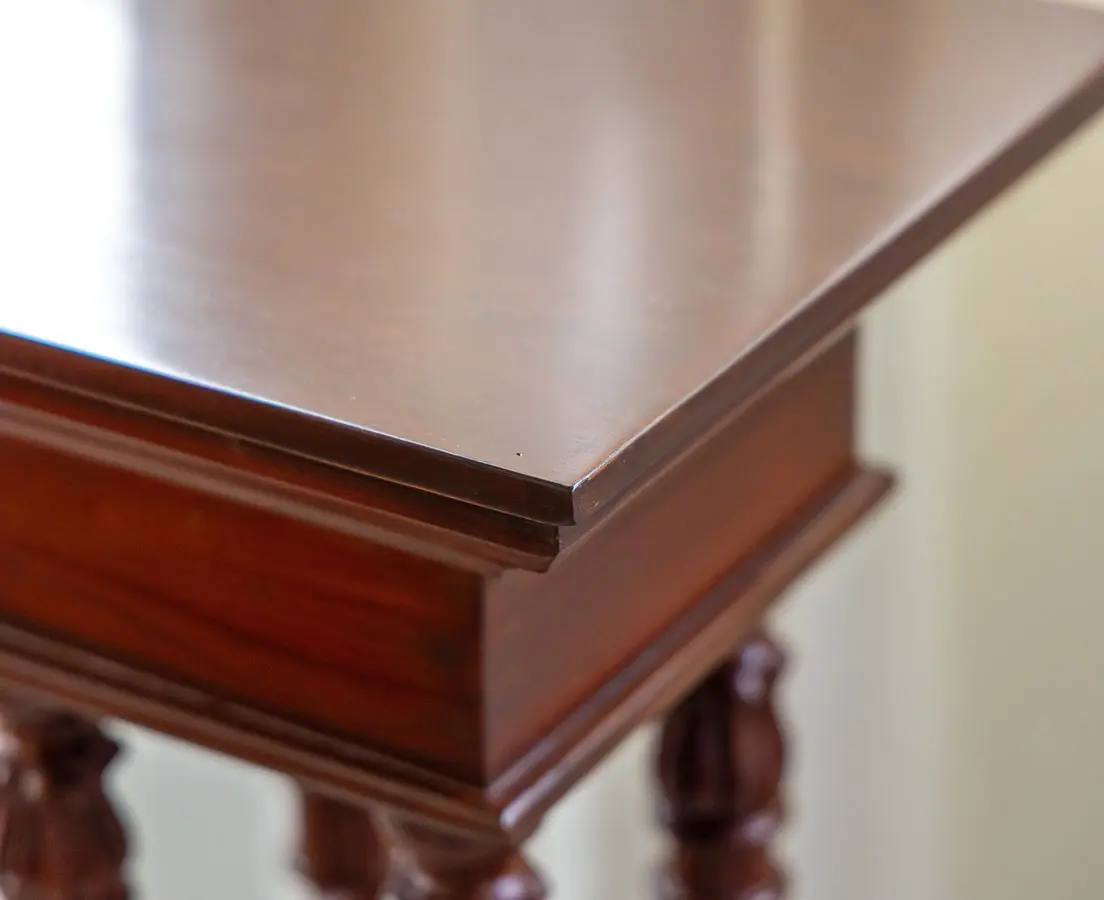 Pair of British Colonial Mahogany Plant Stands - The Past Perfect Collection Singapore