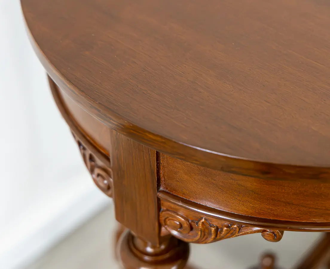 Teakwood Side Tables Pair