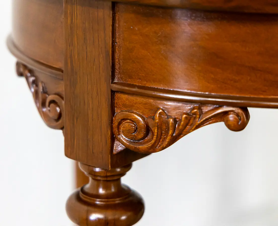 Teakwood Side Tables Pair