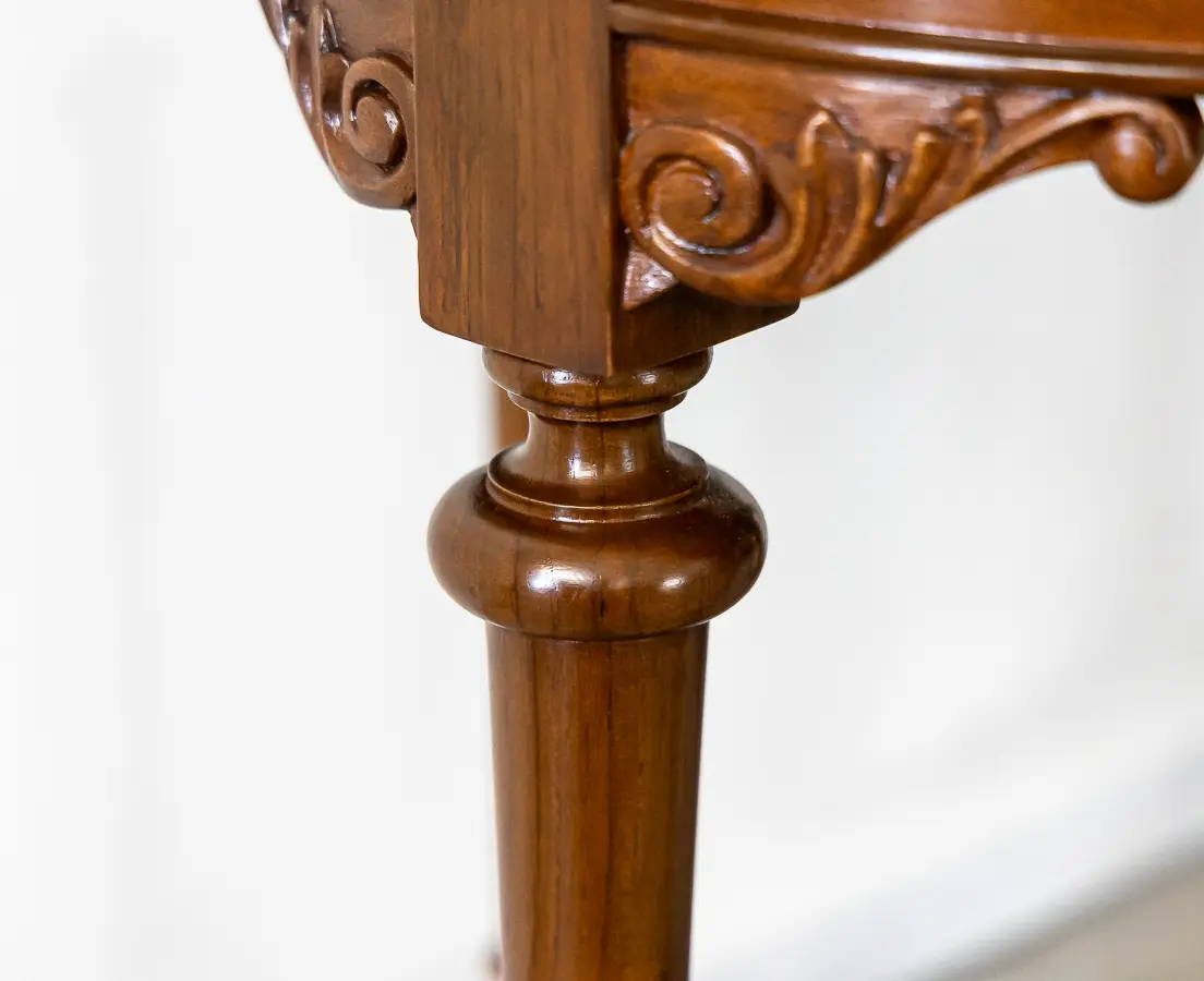Teakwood Side Tables Pair