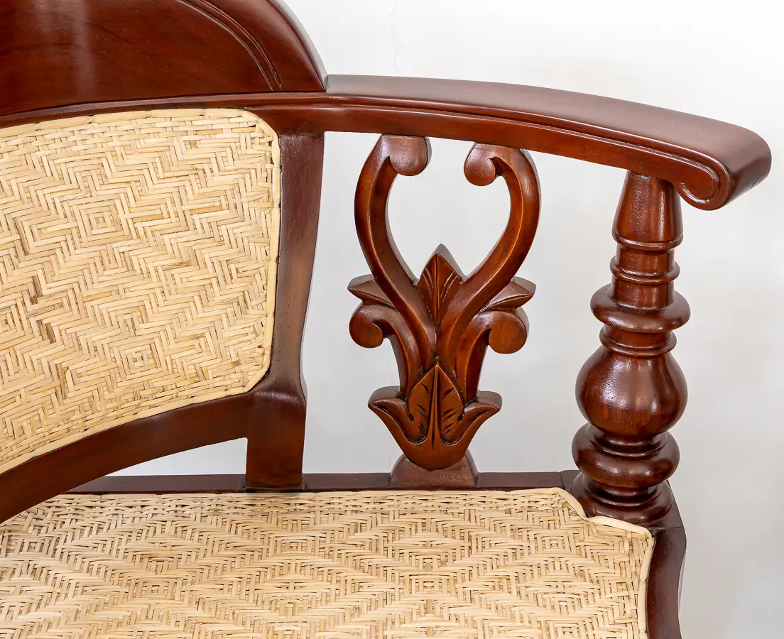 Mahogany Pair of Corner Chairs