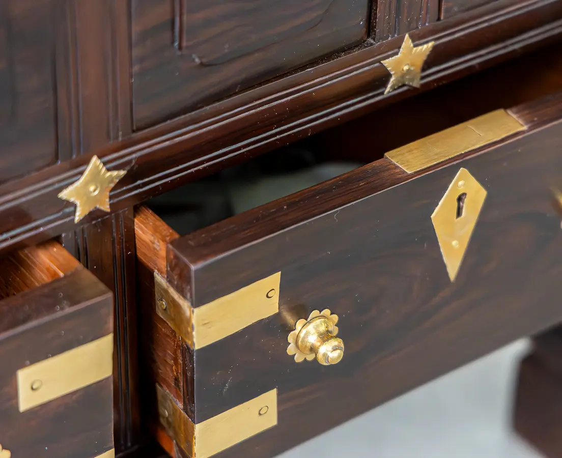 Rosewood Spice Cabinet