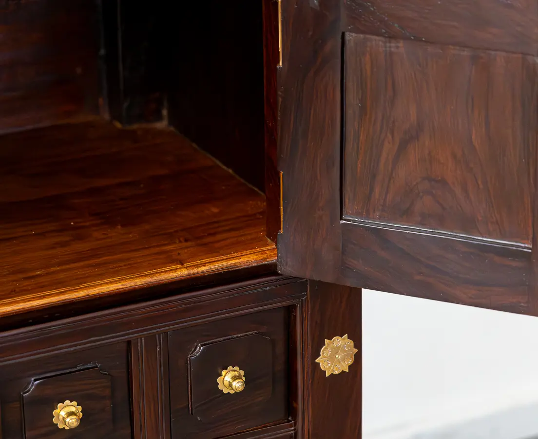 Rosewood Spice Cabinet