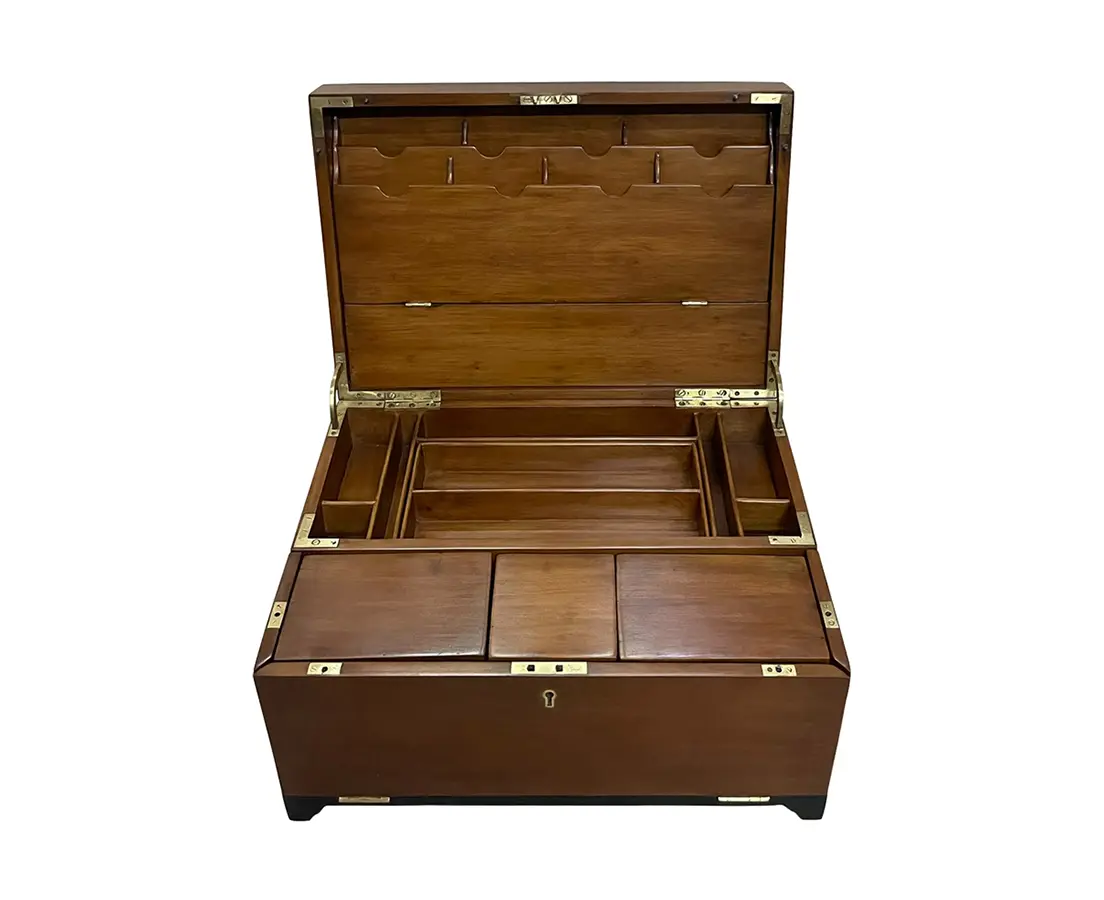 Cedarwood Box with Ebony and Secret CoCedarwood Box with Ebony and Secret Compartments