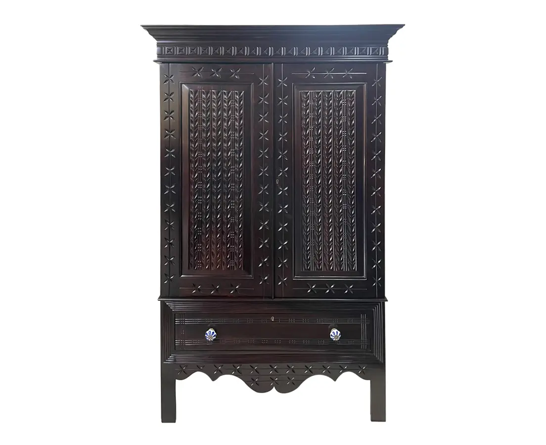 Portuguese Rosewood Cupboard