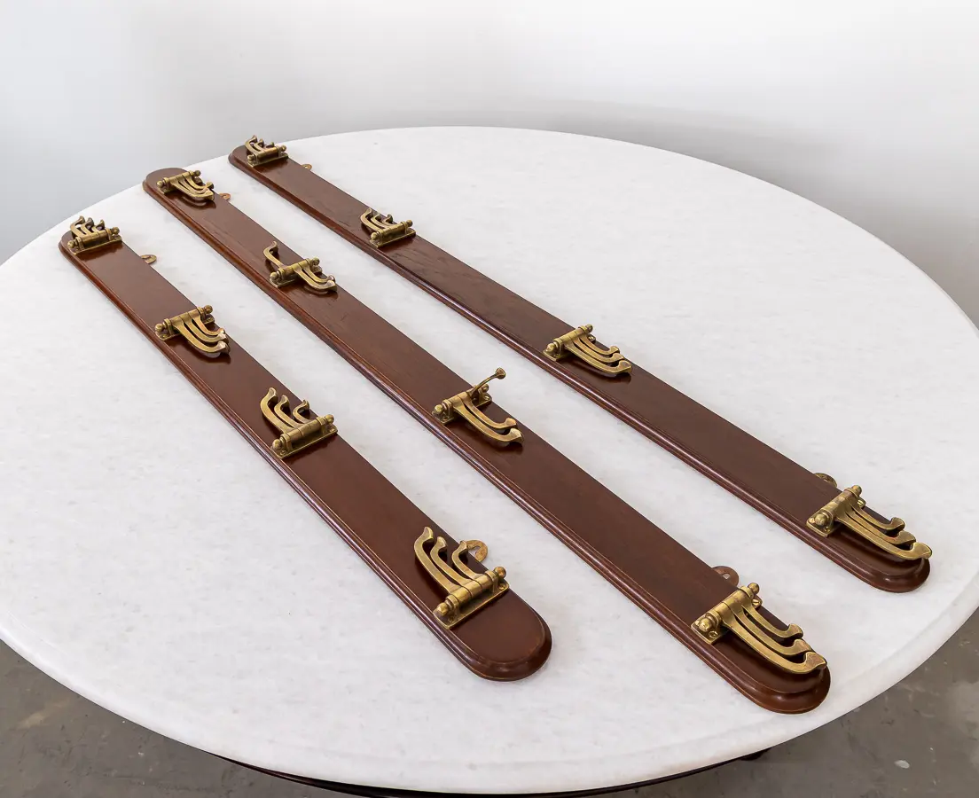 Burma Teakwood Coat and Hat Racks
