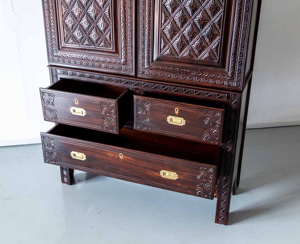 Antique Portuguese Colonial Cupboard The Past Perfect Collection