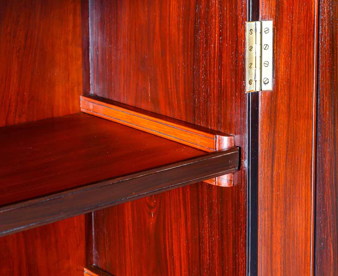 British Colonial Plain Rosewood Cupboard The Past Perfect Collection
