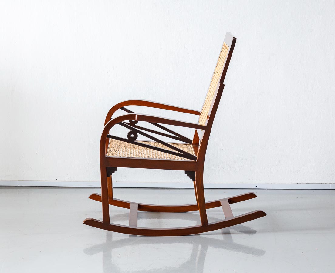 Art Deco Rocking Chair The Past Perfect Collection
