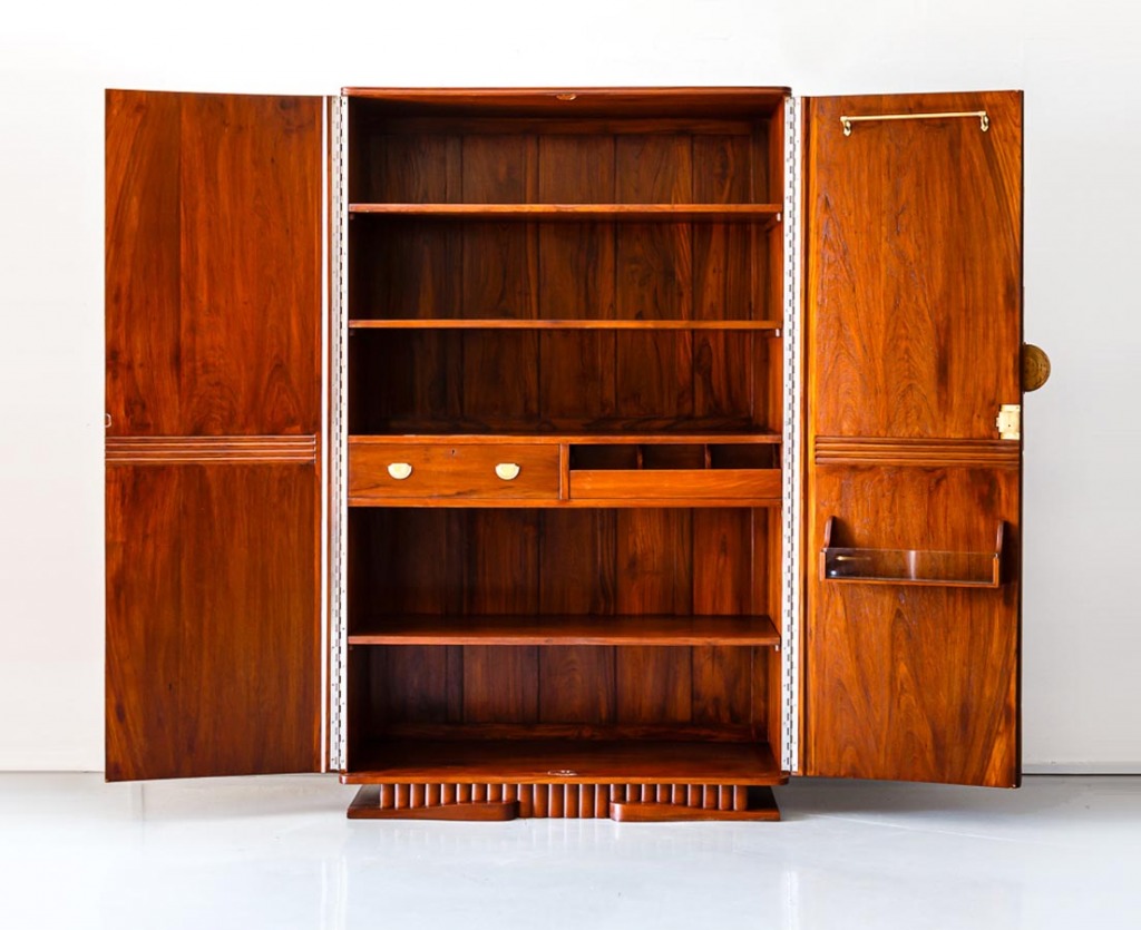 Teakwood Art Nouveau Cupboard The Past Perfect Collection