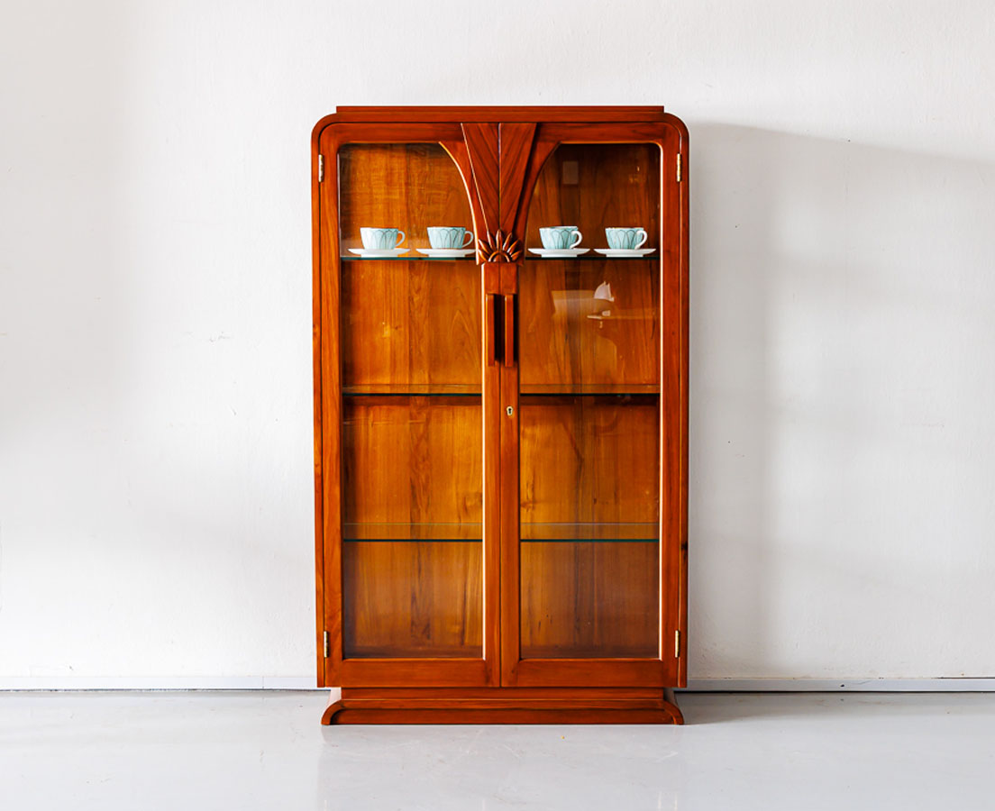 Art Deco Teakwood Display The Past Perfect Collection
