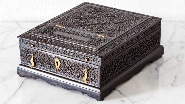 Carved Wooden Boxes - Furniture Restoration - The Past Perfect Collection - Singapore